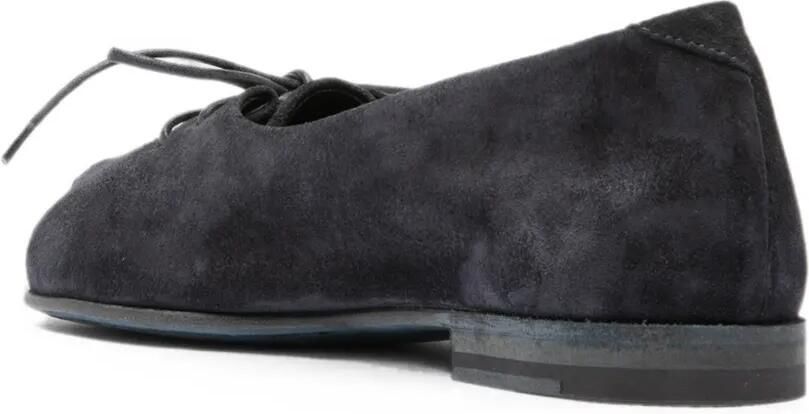 Officine Creative Oliver ballerina's met veters Blauw - Foto 4
