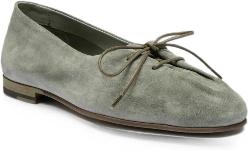Officine Creative Oliver ballerina's met veters Groen - Foto 3