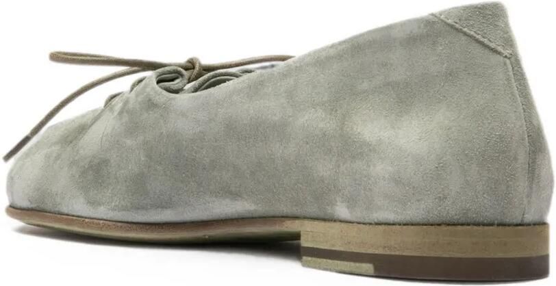 Officine Creative Oliver ballerina's met veters Groen - Foto 4