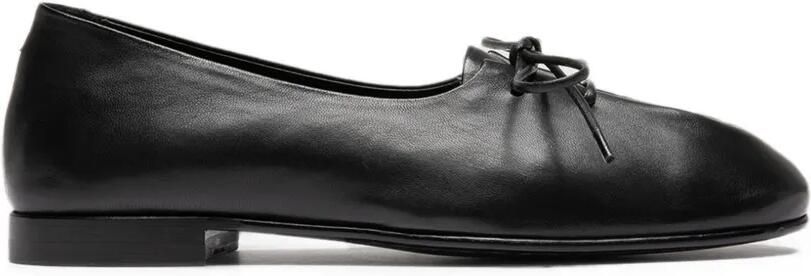 Officine Creative Oliver leren ballerina's Zwart