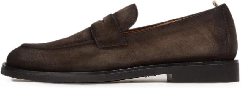 Officine Creative Opera Flexi 101 suède loafers Bruin