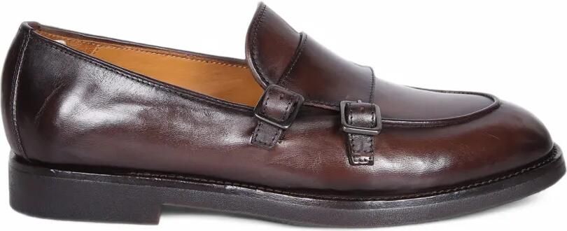 Officine Creative Opera Flexi 105 double-strap monk shoes Bruin