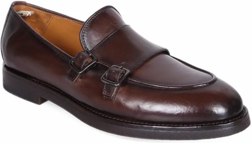Officine Creative Opera Flexi 105 double-strap monk shoes Bruin - Foto 3