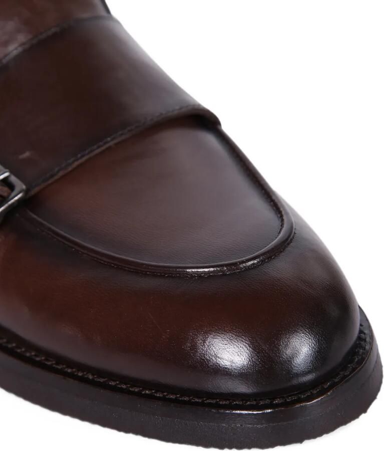 Officine Creative Opera Flexi 105 double-strap monk shoes Bruin - Foto 2