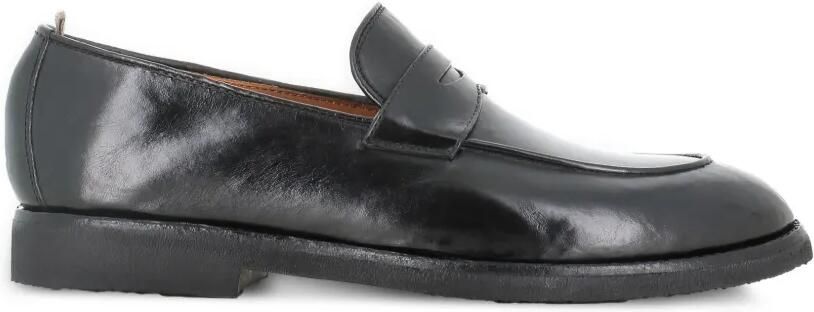 Officine Creative Opera Flexi leren loafers Zwart