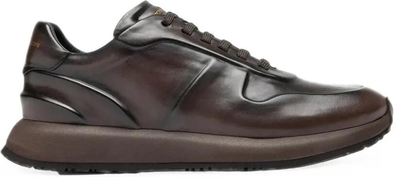 Officine Creative Perspective 001 leren sneakers Bruin