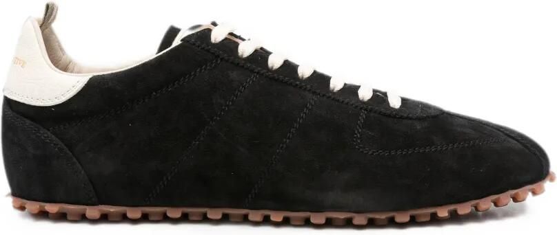 Officine Creative Repertoire 001 suède sneakers Zwart