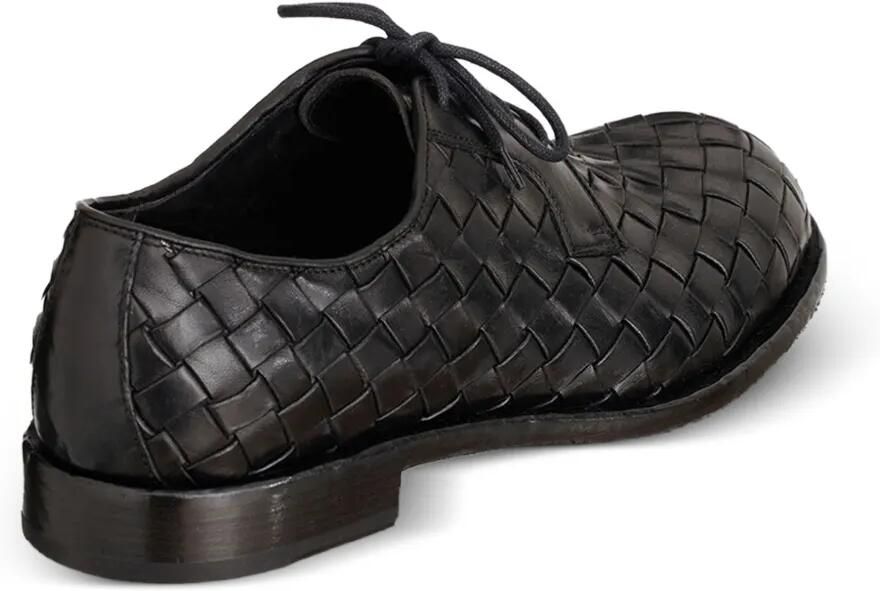 Officine Creative Rugged 007 leren derby schoenen Zwart - Foto 2