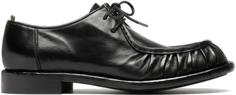 Officine Creative Rugged 010 derby schoenen Zwart