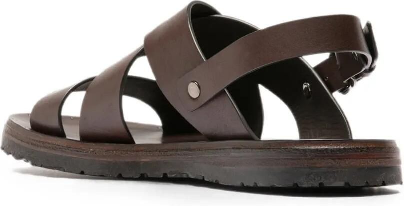 Officine Creative Sandalen met kruisbandjes Bruin - Foto 3