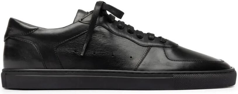 Officine Creative Sisso 001 leren sneakers met vlakken Zwart