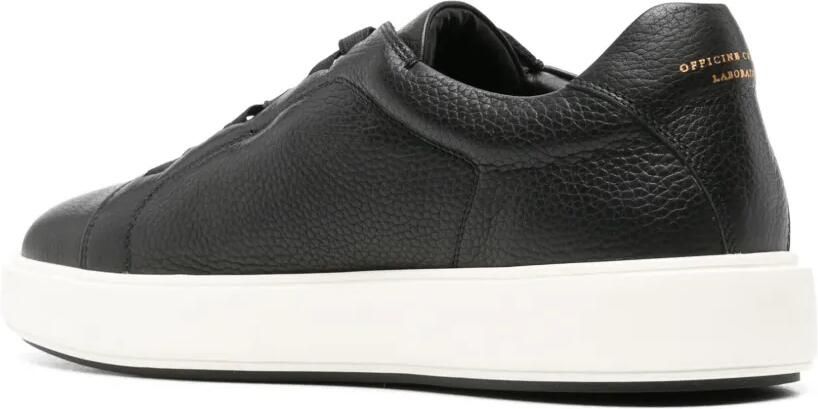 Officine Creative Slouch 001 leren sneakers Zwart - Foto 3