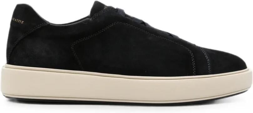 Officine Creative Slouch suède sneakers Blauw