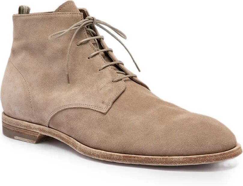 Officine Creative Sound suède veterlaarzen Beige - Foto 4