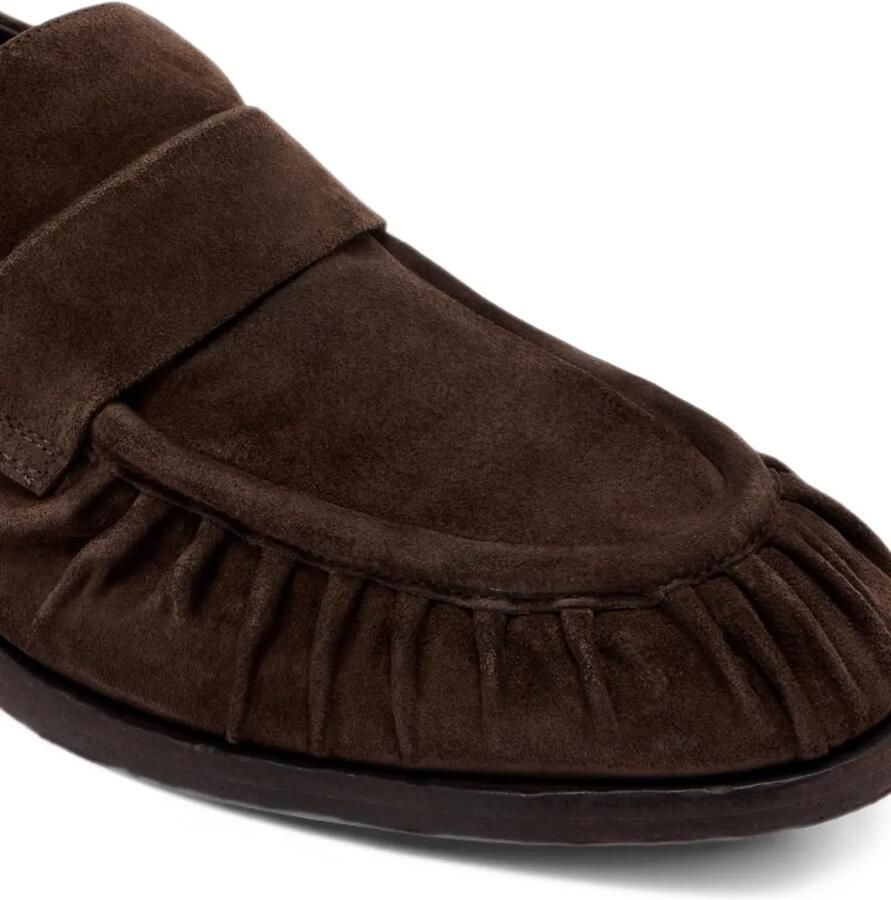 Officine Creative Sound008 ruched loafers Bruin - Foto 2