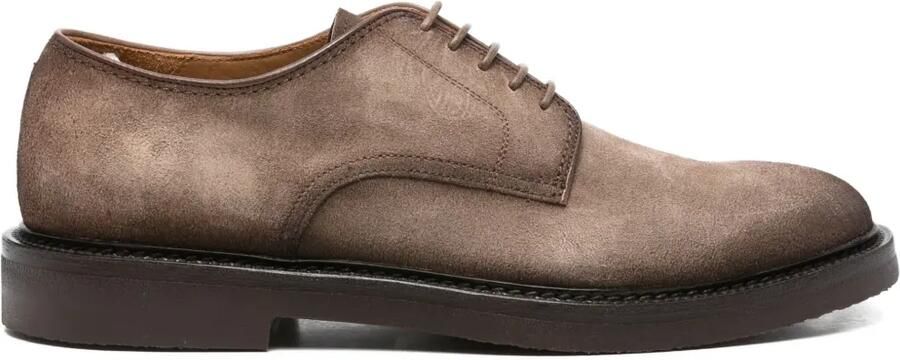 Officine Creative Suède derby schoenen Beige