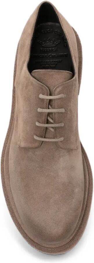 Officine Creative Suède derby schoenen met chunky zool Bruin - Foto 4