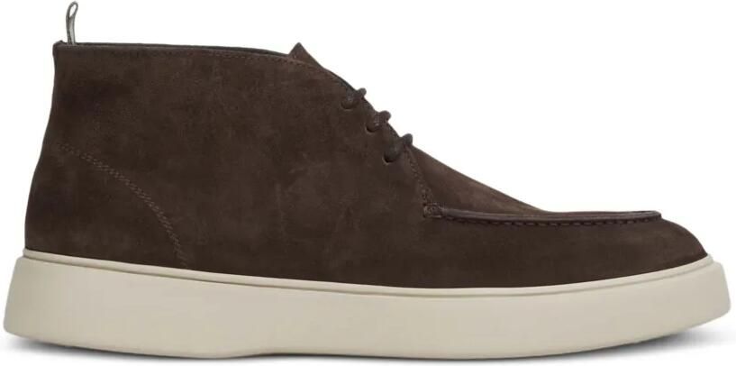 Officine Creative Suède sneakers Bruin