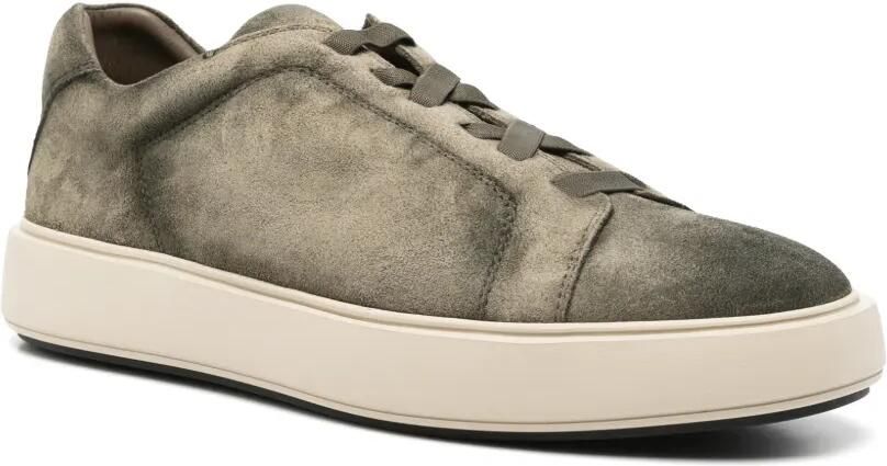 Officine Creative Suède sneakers Groen - Foto 3