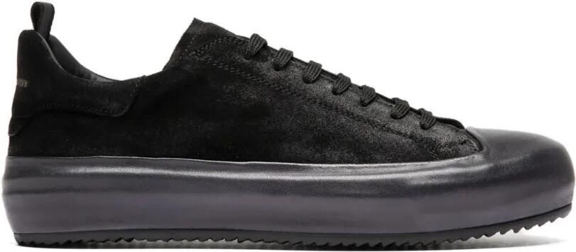 Officine Creative Suède sneakers Zwart
