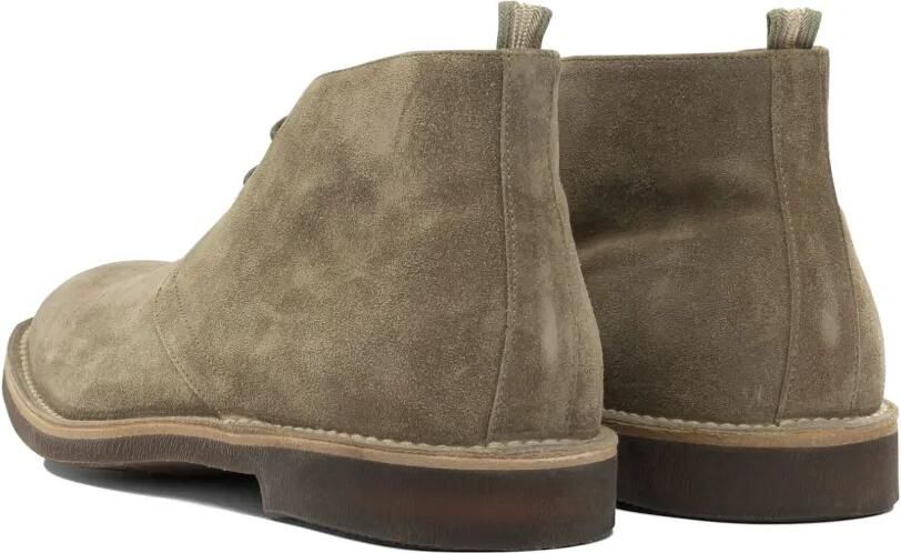 Officine Creative Suède veterlaarzen Beige - Foto 4