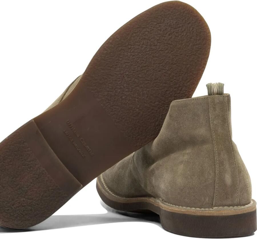 Officine Creative Suède veterlaarzen Beige - Foto 2