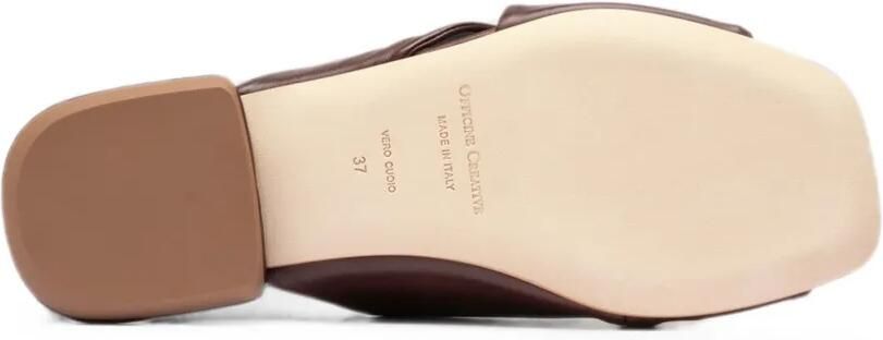 Officine Creative Suki 007 leren sandalen met geknoopt detail Rood - Foto 5