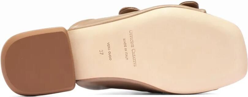Officine Creative Suki geknoopte leren sandalen Beige - Foto 5