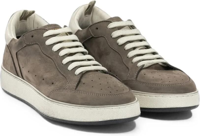 Officine Creative The Answer 002 sneakers met geperforeerde details Bruin - Foto 3
