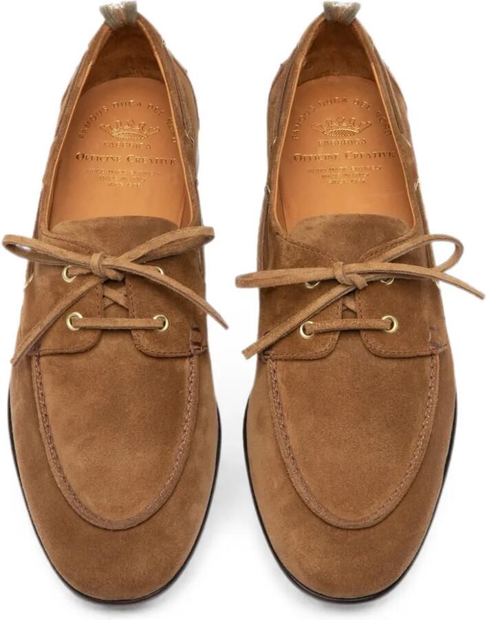 Officine Creative Twist 001 suède bootschoenen Bruin - Foto 2