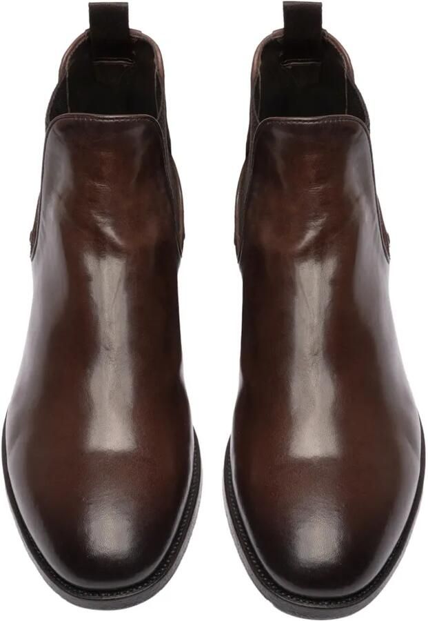 Officine Creative Vanderbilt Caou 012 leren Chelsea laarzen Bruin - Foto 3