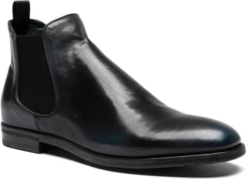 Officine Creative Vanderbilt leren laarzen Blauw - Foto 4