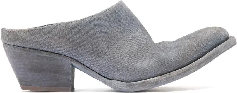 Officine Creative Wanda muiltjes met puntige neus Blauw
