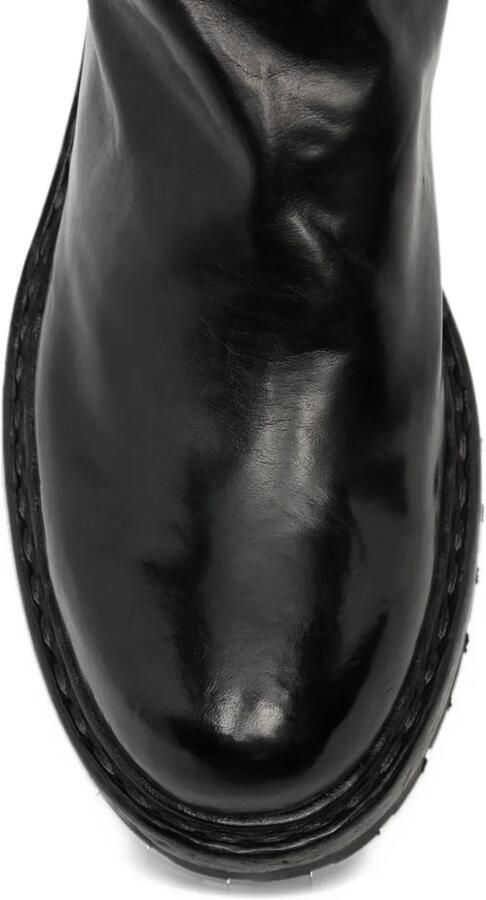 Officine Creative zip-up lug-sole boots Zwart - Foto 4