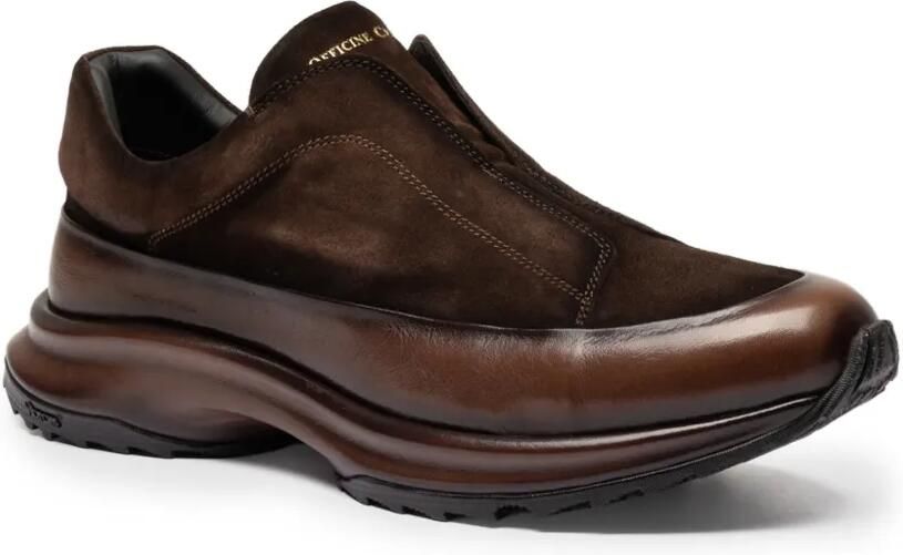 Officine Creative Zodiac 001 leren low-top sneakers Bruin - Foto 4