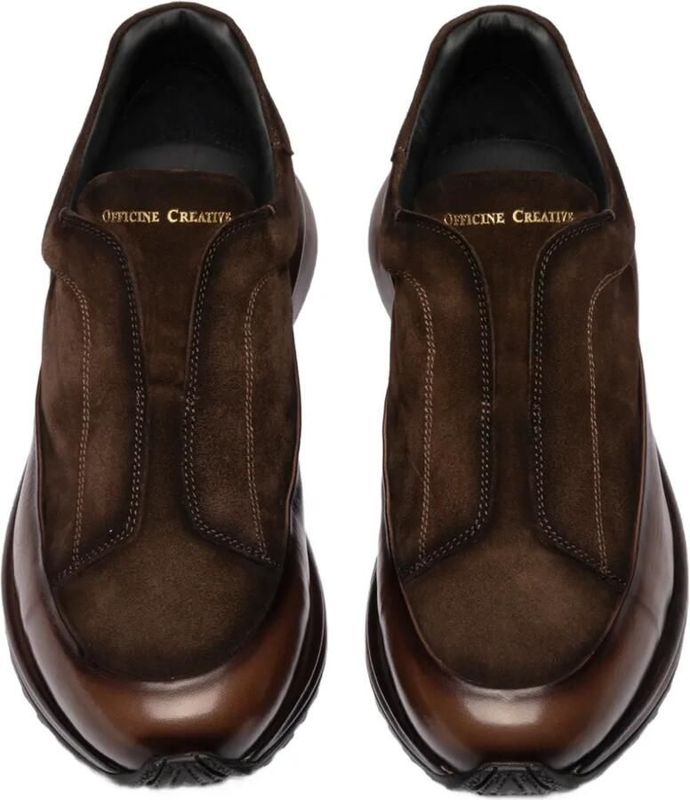 Officine Creative Zodiac 001 leren low-top sneakers Bruin - Foto 2