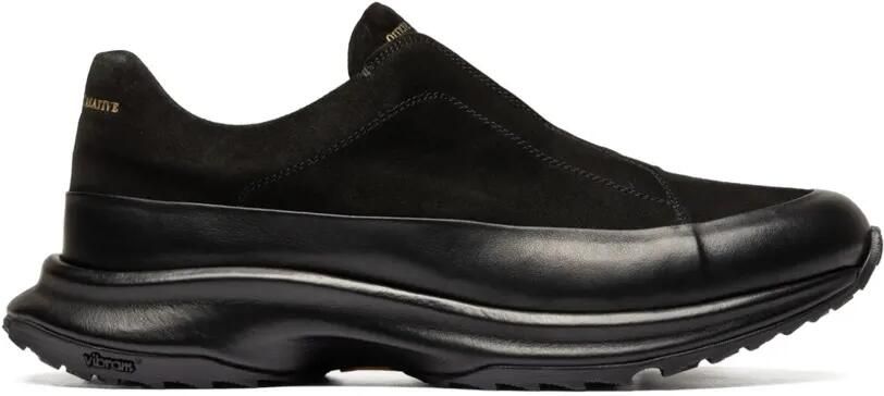Officine Creative Zodiac 001 slip-on suède sneakers Zwart