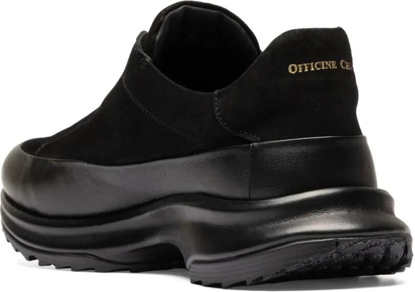 Officine Creative Zodiac 001 slip-on suède sneakers Zwart - Foto 3
