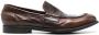 Officine Creative Penny leren loafers Bruin - Thumbnail 1