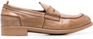Officine Creative round-toe slip-on loafers Beige