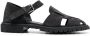 Officine Creative Spectacular 005 suède sandalen Zwart - Thumbnail 1