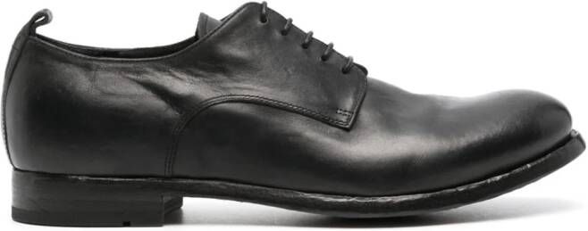 Officine Creative Stereo leren Derby schoenen Zwart