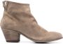 Officine Creative Suède enkellaarzen Beige - Thumbnail 1