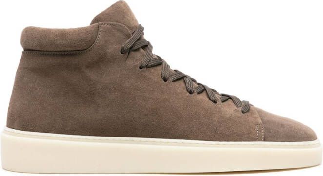 Officine Creative Suède sneakers Bruin