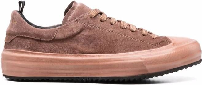 Officine Creative Suède sneakers Roze