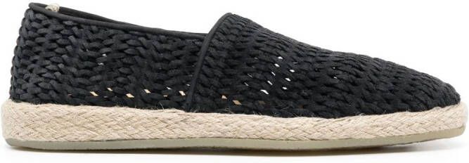 Officine Creative Leren espadrilles Blauw