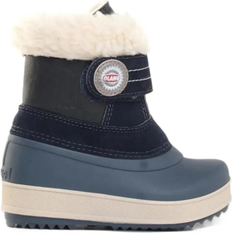 OLANG Elfo shearling-effect touch-strap boots Blauw - Foto 2