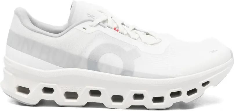 On Cloudm ster 1 mesh sneakers Wit