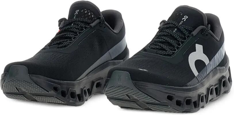 On Cloudm ster 1 mesh sneakers Zwart - Foto 3