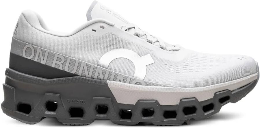 On Cloudm ster 2 mesh sneakers Wit